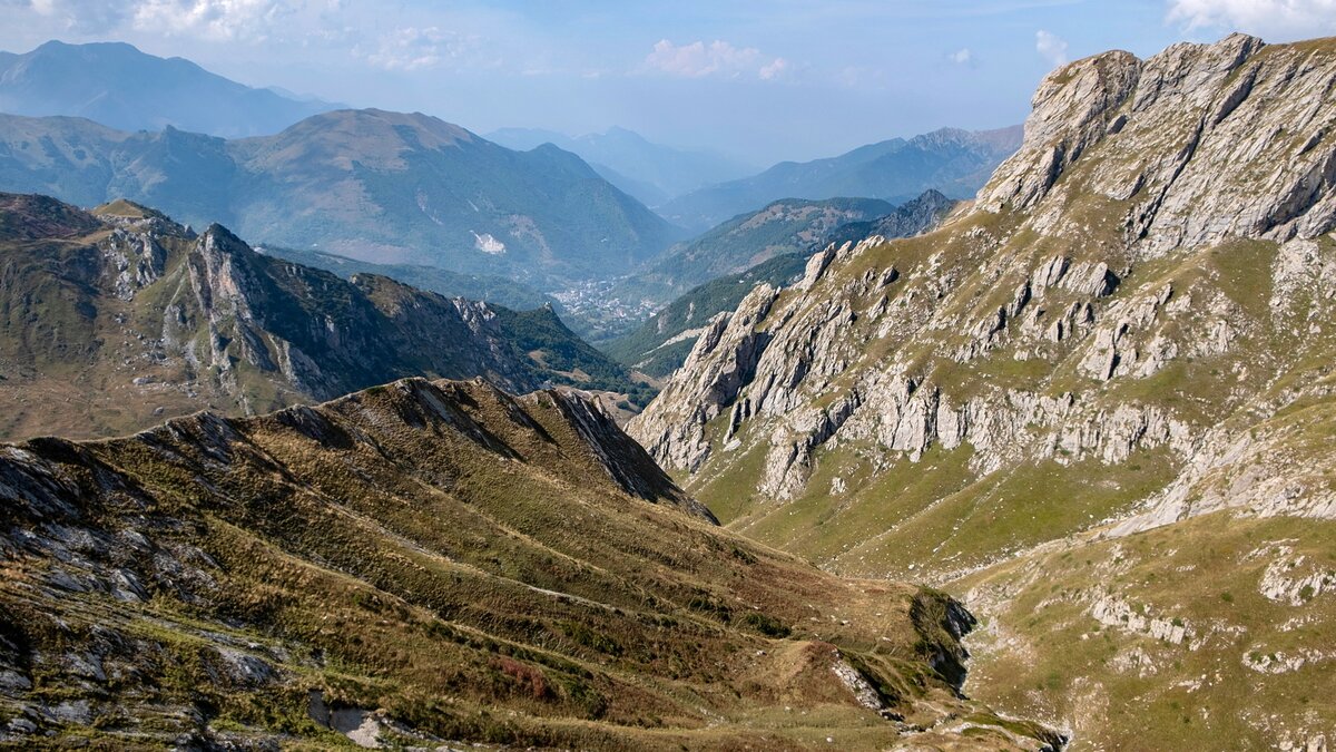 Limone Piemonte dal Colle della Boaria
