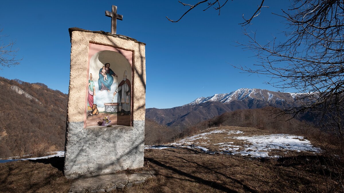 Il pilone votivo di Tetti Colletta