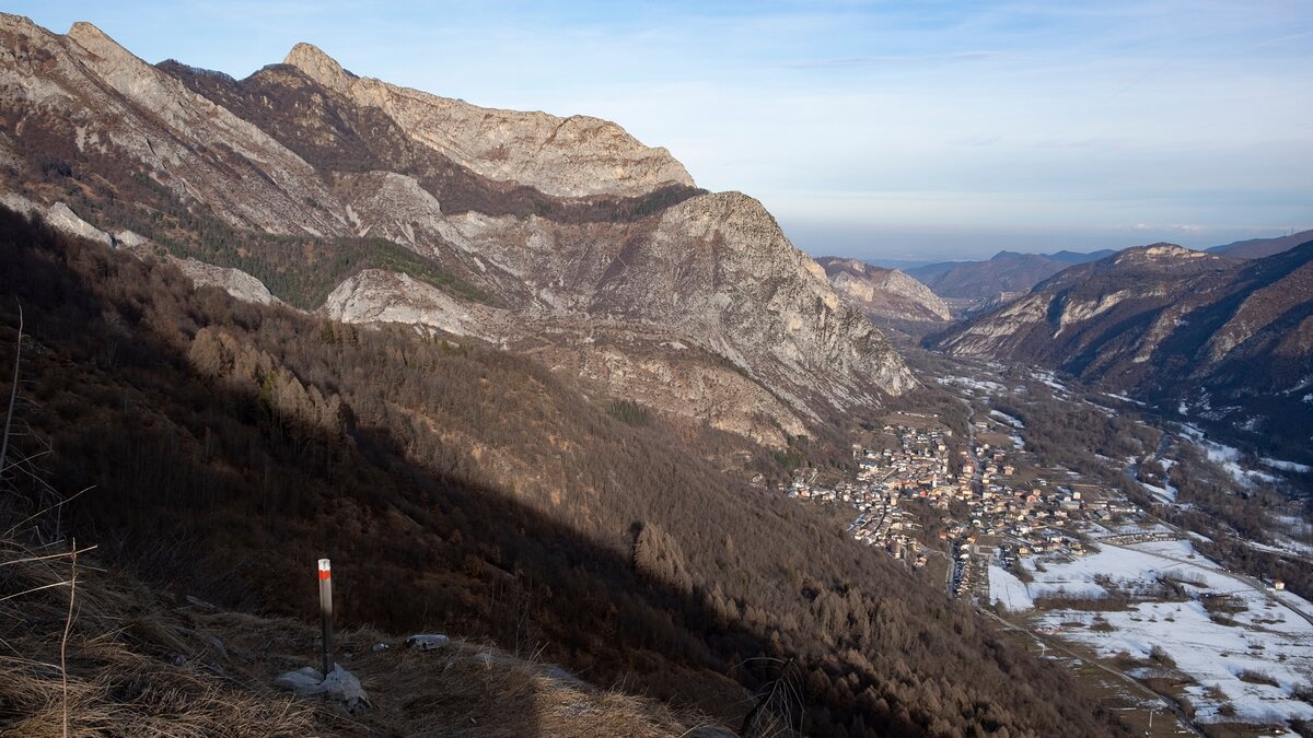 Valdieri dalla Rocca del Saut
