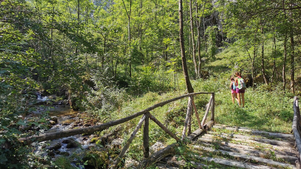 L'inizio del sentiero verso i Tetti Malanoce