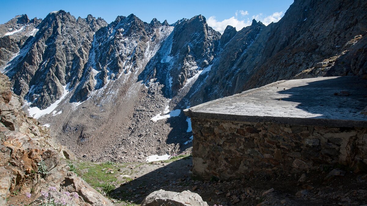 La casermetta al Passo di Vens