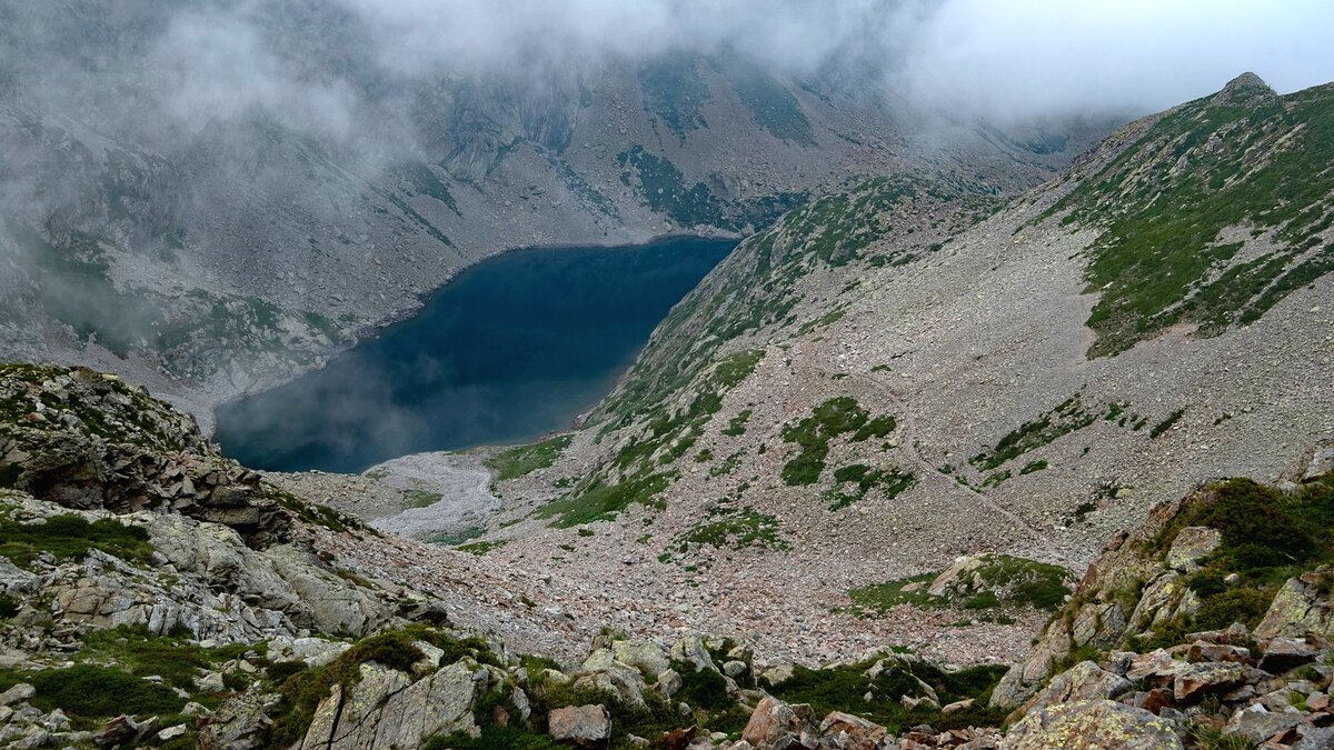 Il Lago soprano della Valletta dal Colle della Valletta